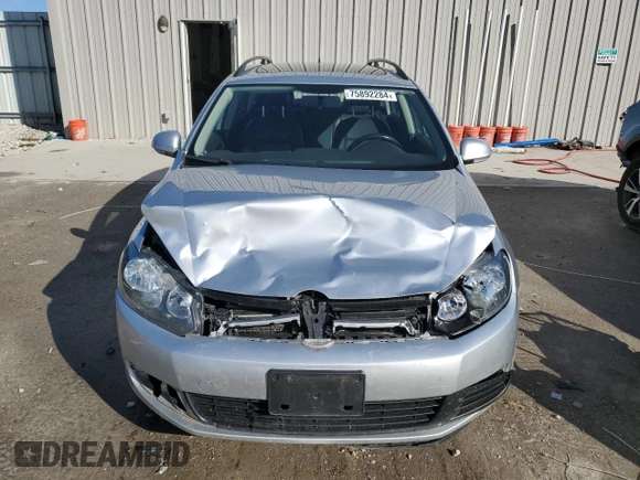 2014 Volkswagen Jetta SportWagen TDI w/Sunroof & Nav with VIN 3VWPL7AJ0EM604378, listed as a Copart auction lot 75892284 with 240,418 mi miles and Non Repairable. Bid and sale history available at carsss.com. Image 5.