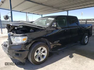 2020 Ram 1500 Big Horn with VIN 1C6SRFFM3LN248995, listed as a Copart auction lot 53346344 with 73,198 mi miles and Salvage Title. Bid and sale history available at carsss.com. Image 1.