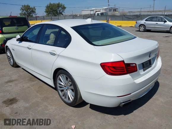 2011 BMW 5 Series 550i with VIN WBAFR9C59BC617438, listed as a IAAI auction lot 42619509 with 107,078 mi miles and . Bid and sale history available at DreamBid. Image 3.
