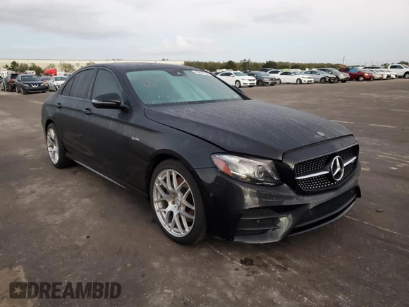 2018 Mercedes-Benz E-Class AMG E 43 with VIN WDDZF6EB5JA488432, listed as a Copart auction lot 65867532 with 0 mi miles. Bid and sale history available at carsss.com. Image 1.