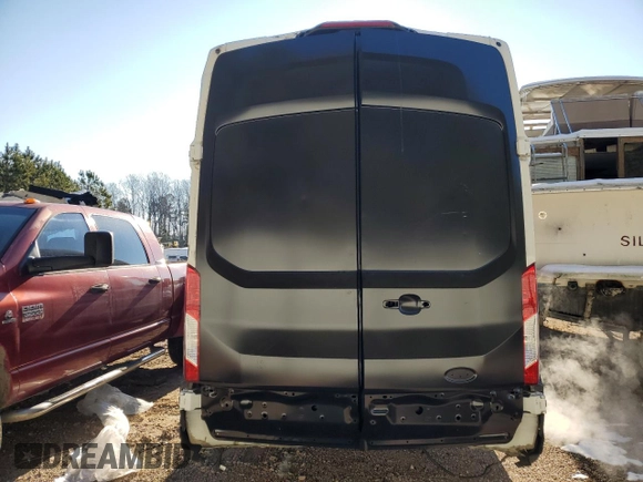 2021 Ford Transit with VIN 1FTRS4XG1MKA15984, listed as a Copart auction lot 41448555 with 59,264 mi miles and Salvage Title. Bid and sale history available at carsss.com. Image 6.
