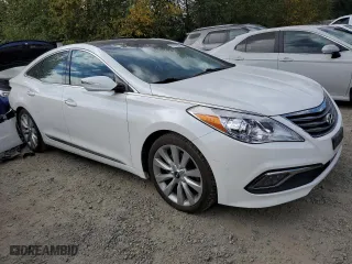 2017 Hyundai Azera Limited with VIN KMHFH4JG6HA581916, listed as a Copart auction lot 64742563 with 43,993 mi miles. Bid and sale history available at carsss.com. Image 4.