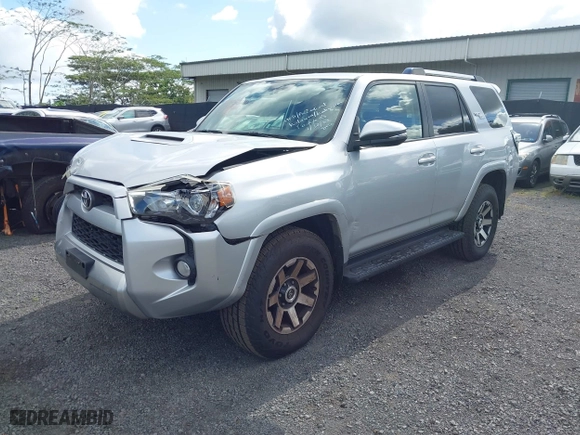 2017 Toyota 4Runner SR5 with VIN JTEBU5JR1H5443565, listed as a IAAI auction lot 41503001 with 57,183 mi miles. Bid and sale history available at carsss.com. Image 22.