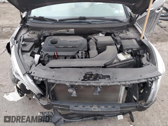 2017 Hyundai Sonata Sport with VIN 5NPE34AF4HH453107, listed as a Copart auction lot 88960945 with 82,082 mi miles and Salvage Title. Bid and sale history available at DreamBid. Image 11.