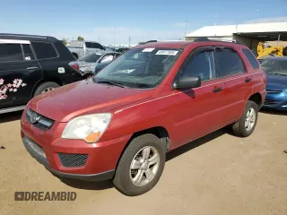 2009 Kia Sportage LX with VIN KNDJF724697602658, listed as a Copart auction lot 69977504 with 152,328 mi miles and Salvage Title. Bid and sale history available at carsss.com. Image 1.