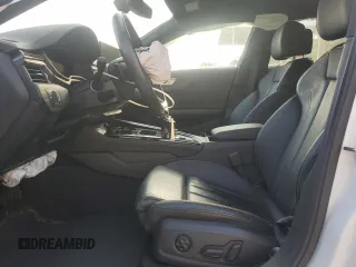 2023 Audi A4 S line Premium Plus with VIN WAUEAAF42PA020089, listed as a Copart auction lot 50093875 with 43,576 mi miles and Salvage Title. Bid and sale history available at DreamBid. Image 7.