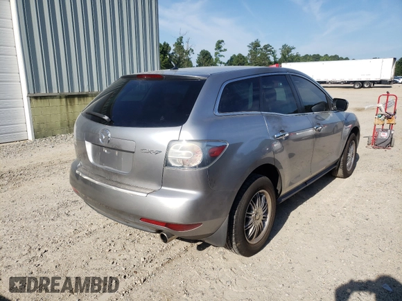 2010 Mazda CX-7 SV with VIN JM3ER2W53A0350578, listed as a Copart auction lot 48659101 with Not Provided miles and Salvage Title. Bid and sale history available at carsss.com. Image 4.