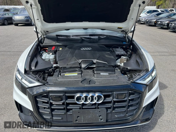 2019 Audi Q8 Premium Plus with VIN WA1EVAF17KD039090, listed as a Copart auction lot 53704905 with 79,894 mi miles and Clean Title. Bid and sale history available at carsss.com. Image 8.
