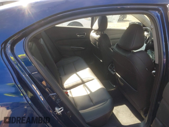 2020 Acura TLX w/Technology Pkg with VIN 19UUB1F53LA015337, listed as a IAAI auction lot 41427035 with 44,450 mi miles. Bid and sale history available at carsss.com. Image 8.