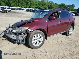 2011 Nissan Murano SV z VIN JN8AZ1MU4BW070327, wystawiony jako Copart lot #56163525 z przebiegiem Nie podano mil oraz Czysty tytuł • Clean title. Historia ofert i sprzedaży dostępna na DreamBid. Obrazek 1.