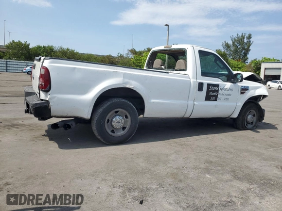 2008 Ford F-250 with VIN 1FTSF20R08EB92004, listed as a Copart auction lot 57567515 with 292,794 mi miles and Salvage title. Bid and sale history available at DreamBid. Image 3.