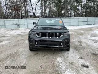 2022 Jeep Grand Cherokee Overland with VIN 1C4RJKDG8N8580372, listed as a Copart auction lot 85468024 with Not provided miles and Salvage title. Bid and sale history available at DreamBid. Image 11.