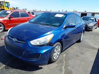 2015 Hyundai Accent GLS with VIN KMHCT4AE9FU882787, listed as a IAAI auction lot 42111570 with 98,119 mi miles. Bid and sale history available at carsss.com. Image 2.