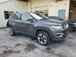 2018 Jeep Compass Limited with VIN 3C4NJDCB2JT501595, listed as a Copart auction lot 44730255 with 39,212 mi miles and Clean Title. Bid and sale history available at carsss.com. Image 4.