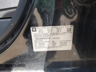 2015 Chevrolet Silverado 1500 LT with VIN 3GCUKRECXFG370962, listed as a IAAI auction lot 42141566 with 92,292 mi miles and . Bid and sale history available at DreamBid. Image 9.