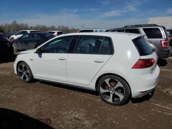 2015 Volkswagen Golf GTI Autobahn with VIN 3VW4T7AU1FM095285, listed as a Copart auction lot 47581875 with 147,100 mi miles and Salvage Title. Bid and sale history available at carsss.com. Image 2.