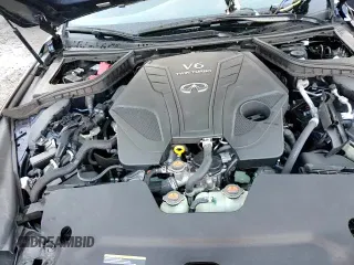 2023 Infiniti Q50 Sensory z VIN JN1EV7CP3PM510342, wystawiony jako Copart lot #86380054 z przebiegiem 3 884 mil mil oraz Szkoda całkowita • Salvage title. Historia ofert i sprzedaży dostępna na DreamBid. Obrazek 14.