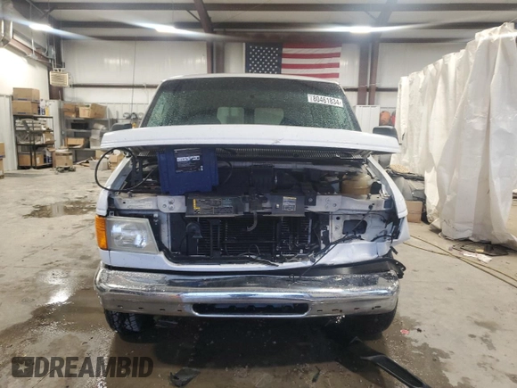 2006 Ford Econoline Passenger XL with VIN 1FMRE11W26DA02427, listed as a Copart auction lot 80461834 with 201,894 mi miles and Salvage Title. Bid and sale history available at DreamBid. Image 5.