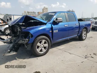 2017 Ram 1500 Big Horn with VIN 1C6RR6LT9HS714917, listed as a Copart auction lot 59292405 with Not provided miles and Salvage title. Bid and sale history available at DreamBid. Image 1.