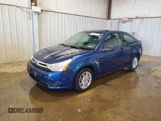 2008 Ford Focus SE with VIN 1FAHP33N58W186981, listed as a Copart auction lot 46922905 with 129,747 mi miles and Salvage Title. Bid and sale history available at carsss.com. Image 1.