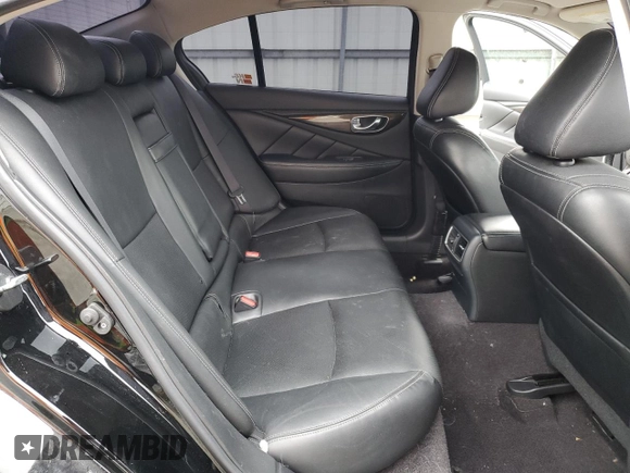 2018 Infiniti Q50 Luxe with VIN JN1EV7AR3JM444919, listed as a Copart auction lot 46714605 with 62,676 mi miles and Salvage Title. Bid and sale history available at carsss.com. Image 11.
