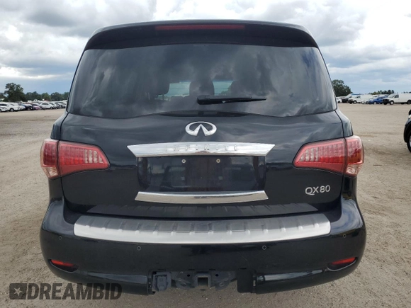 2017 Infiniti QX80 with VIN JN8AZ2ND9H9831199, listed as a Copart auction lot 70854654 with 142,994 mi miles and Salvage Title. Bid and sale history available at carsss.com. Image 6.