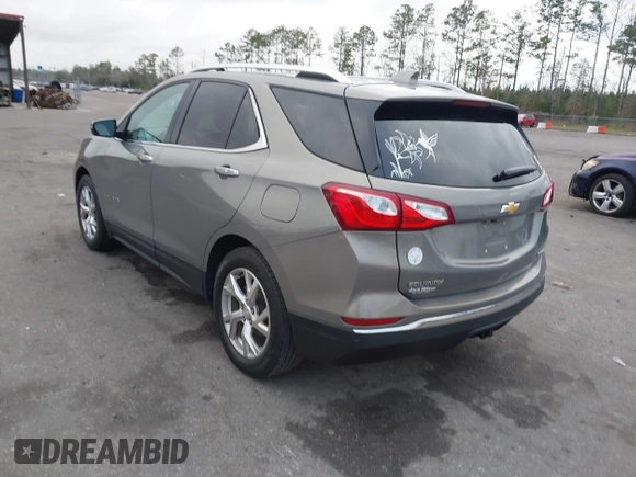 2018 Chevrolet Equinox Premier with VIN 3GNAXMEV7JS547991, listed as a IAAI auction lot 41208640 with 98,879 mi miles. Bid and sale history available at carsss.com. Image 3.