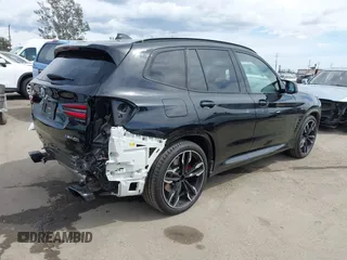 2022 BMW X3 M40i with VIN 5UX83DP01N9N28817, listed as a IAAI auction lot 41939093 with 19,011 mi miles. Bid and sale history available at carsss.com. Image 4.