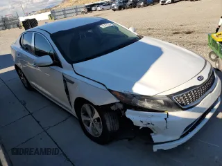 2014 Kia Optima Hybrid LX with VIN KNAGM4AD2E5065242, listed as a Copart auction lot 72187224 with Not Provided miles and Salvage Title. Bid and sale history available at carsss.com. Image 4.