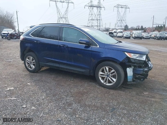2016 Ford Edge SEL with VIN 2FMPK4J84GBB46734, listed as a IAAI auction lot 41446502 with 175,905 mi miles. Bid and sale history available at carsss.com. Image 1.