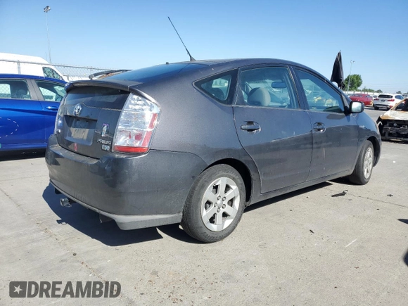 2007 Toyota Prius with VIN JTDKB20U773223808, listed as a Copart auction lot 55822455 with Not Provided miles and Clean Title. Bid and sale history available at carsss.com. Image 3.