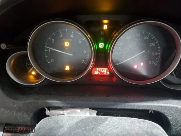 2011 Mazda Mazda6 i Touring with VIN 1YVHZ8CH7B5M30455, listed as a Copart auction lot 42306235 with 183,202 mi miles and Salvage Title. Bid and sale history available at carsss.com. Image 9.