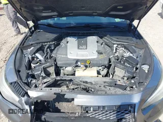 2014 Infiniti Q50 Premium with VIN JN1BV7AR4EM700333, listed as a IAAI auction lot 42109470 with 91,408 mi miles. Bid and sale history available at carsss.com. Image 10.
