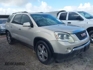 2011 GMC Acadia SLT1 with VIN 1GKKRRED9BJ228966, listed as a IAAI auction lot 42555971 with 207,317 mi miles and . Bid and sale history available at DreamBid. Image 1.