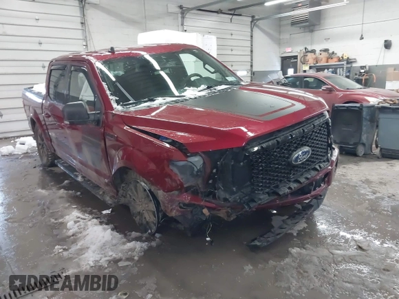 2019 Ford F-150 XL with VIN 1FTEW1EP4KFC74737, listed as a IAAI auction lot 41372054 with 76,916 mi miles and . Bid and sale history available at DreamBid. Image 6.