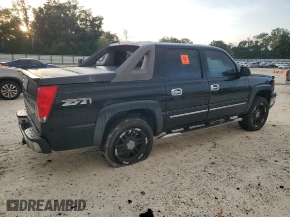 2005 Chevrolet Avalanche Z71 with VIN 3GNEK12Z75G245891, listed as a Copart auction lot 73457764 with 211,255 mi miles and Salvage Title. Bid and sale history available at carsss.com. Image 3.
