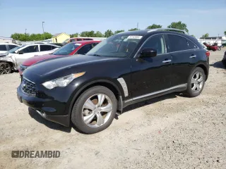 2009 Infiniti FX35 with VIN JNRAS18W69M151203, listed as a Copart auction lot 54103085 with 0 mi miles and Clean Title. Bid and sale history available at carsss.com. Image 1.