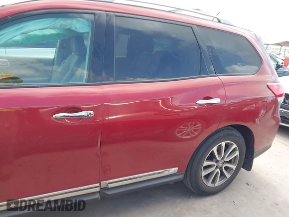 2014 Nissan Pathfinder Platinum with VIN 5N1AR2MN7EC681321, listed as a IAAI auction lot 42543921 with 149,635 mi miles and . Bid and sale history available at DreamBid. Image 15.