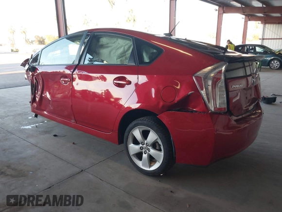 2013 Toyota Prius One with VIN JTDKN3DUXD5684296, listed as a IAAI auction lot 41314975 with 161,532 mi miles. Bid and sale history available at carsss.com. Image 3.