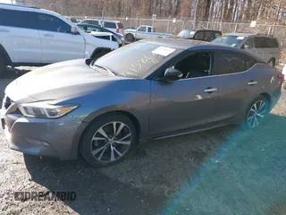 2018 Nissan Maxima SV with VIN 1N4AA6AP9JC402007, listed as a IAAI auction lot 41586817 with 145,870 mi miles. Bid and sale history available at carsss.com. Image 2.