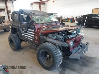 2001 Jeep Wrangler SE with VIN 1J4FA29P01P372136, listed as a IAAI auction lot 42013962 with 163,732 mi miles and . Bid and sale history available at DreamBid. Image 1.