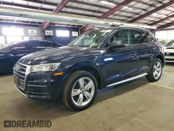2018 Audi Q5 Premium with VIN WA1ANAFYXJ2093876, listed as a Copart auction lot 61780905 with 139,497 mi miles and Clean title. Bid and sale history available at DreamBid. Image 1.