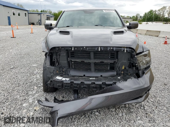 2017 Ram 1500 Night z VIN 1C6RR7MT0HS795181, wystawiony jako Copart lot #56459275 z przebiegiem 118 876 mil mil oraz Szkoda całkowita • Salvage title. Historia ofert i sprzedaży dostępna na DreamBid. Obrazek 5.