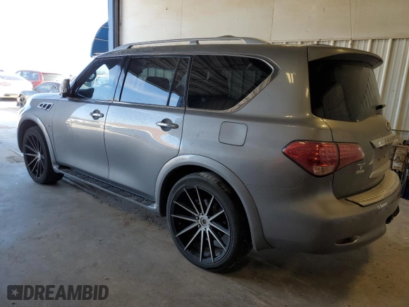 2014 Infiniti QX80 with VIN JN8AZ2NF8E9553831, listed as a Copart auction lot 48988275 with 181,656 mi miles and Salvage Title. Bid and sale history available at carsss.com. Image 2.