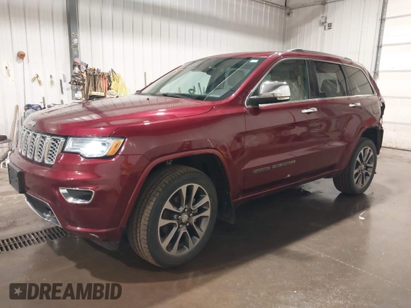 2018 Jeep Grand Cherokee High Altitude with VIN 1C4RJFCG6JC215902, listed as a IAAI auction lot 41866716 with 76,282 mi miles. Bid and sale history available at carsss.com. Image 18.