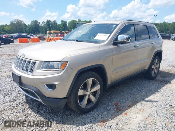 2014 Jeep Grand Cherokee Limited with VIN 1C4RJFBG1EC148701, listed as a IAAI auction lot 42552429 with 225,514 mi miles and . Bid and sale history available at DreamBid. Image 2.