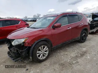 2014 Nissan Rogue SL with VIN 5N1AT2MV7EC750641, listed as a Copart auction lot 52873825 with 93,362 mi miles and Clean Title. Bid and sale history available at carsss.com. Image 1.