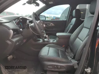 2022 Chevrolet Traverse LT with VIN 1GNERHKW6NJ184901, listed as a Copart auction lot 58931225 with 45,586 mi miles and Salvage title. Bid and sale history available at DreamBid. Image 7.
