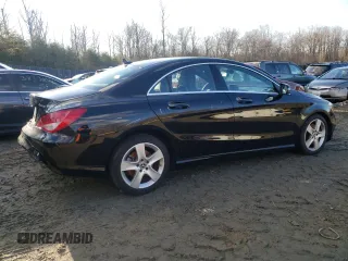 2018 Mercedes-Benz CLA 250 with VIN WDDSJ4GB8JN559021, listed as a Copart auction lot 42833174 with 45,817 mi miles and . Bid and sale history available at DreamBid. Image 3.
