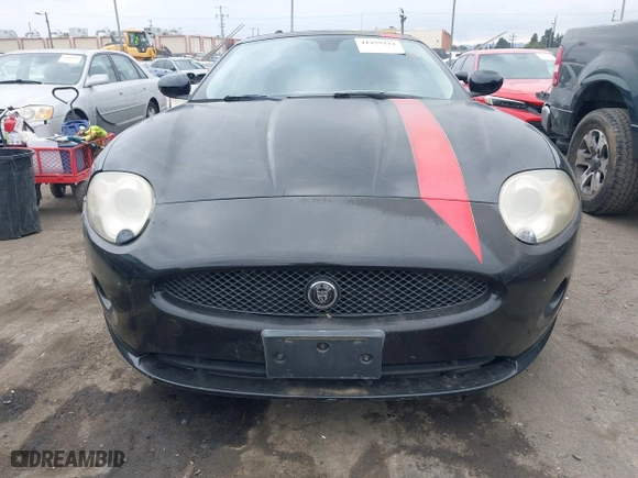 2008 Jaguar XK with VIN SAJWA44B885B23686, listed as a IAAI auction lot 41459334 with 105,432 mi miles. Bid and sale history available at carsss.com. Image 12.